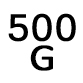 500G